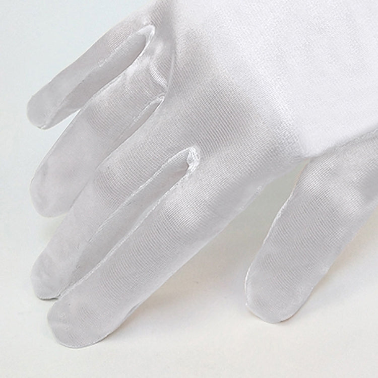 1pair Bride Gloves Satin Long Vintage Travel Sunscreen Dress Wedding Gloves(Royal Blue) - Others by buy2fix | Online Shopping UK | buy2fix