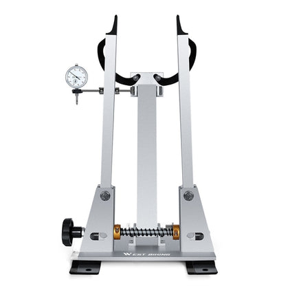 WEST BIKING Bicycle Wheel Correction and Adjustment Station(Silver) by WEST BIKING