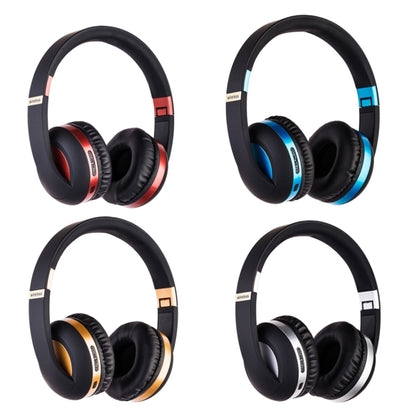 MH4 Mobile Phone Subwoofer Wireless Bluetooth Sports Headset(Blue) - Headset & Headphone by buy2fix | Online Shopping UK | buy2fix