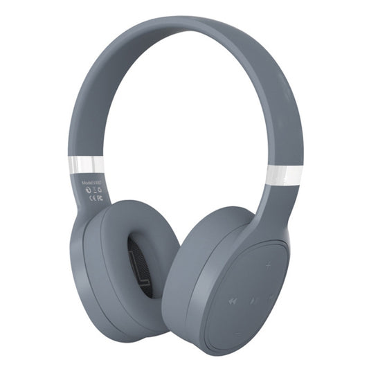 VJ087 Folding Wireless Sports Bluetooth Gaming Headset(Grey) - Headset & Headphone by buy2fix | Online Shopping UK | buy2fix