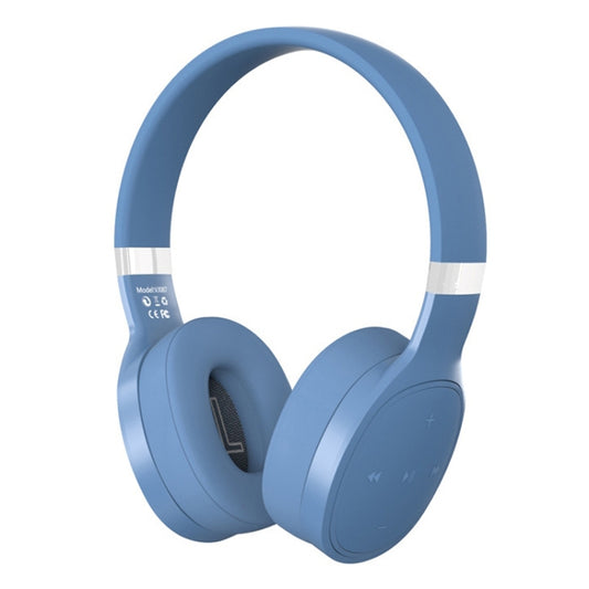 VJ087 Folding Wireless Sports Bluetooth Gaming Headset(Blue) - Headset & Headphone by buy2fix | Online Shopping UK | buy2fix