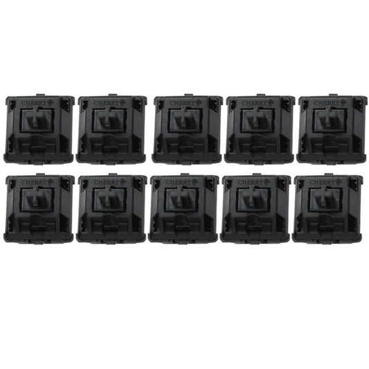 10PCS Cherry Shaft MX Switch Linear Keyboard Shaft, Color: Black Shaft by buy2fix