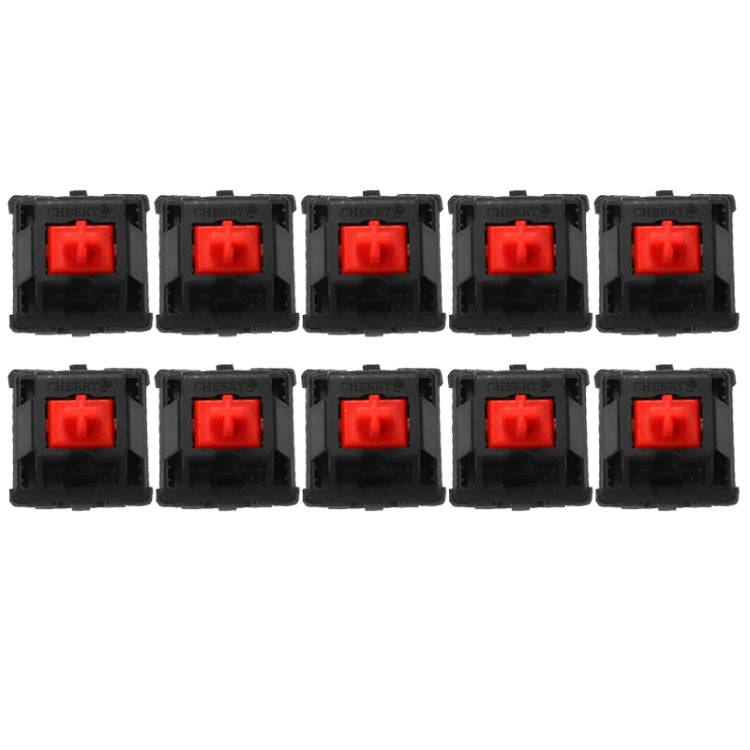10PCS Cherry Shaft MX Switch Linear Keyboard Shaft, Color: Red Shaft by buy2fix