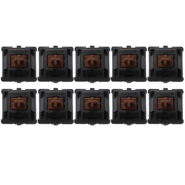 10PCS Cherry Shaft MX Switch Linear Keyboard Shaft, Color: Tea Shaft by buy2fix