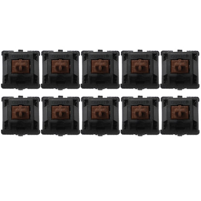 10PCS Cherry Shaft MX Switch Linear Keyboard Shaft, Color: Tea Shaft by buy2fix