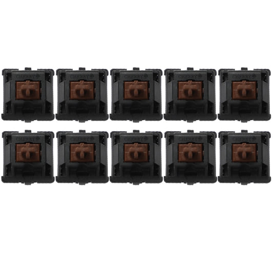 10PCS Cherry Shaft MX Switch Linear Keyboard Shaft, Color: Tea Shaft by buy2fix