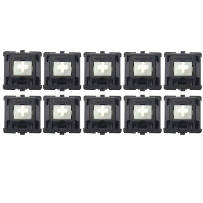 10PCS Cherry Shaft MX Switch Linear Keyboard Shaft, Color: White Shaft by buy2fix