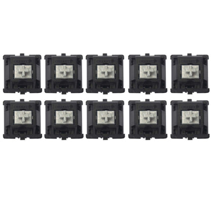 10PCS Cherry Shaft MX Switch Linear Keyboard Shaft, Color: Silver Shaft by buy2fix