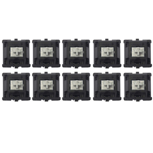 10PCS Cherry Shaft MX Switch Linear Keyboard Shaft, Color: Silver Shaft by buy2fix