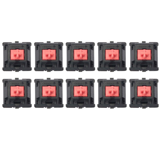 10PCS Cherry Shaft MX Switch Linear Mute Keyboard Shaft, Color: Mute Red Shaft by buy2fix