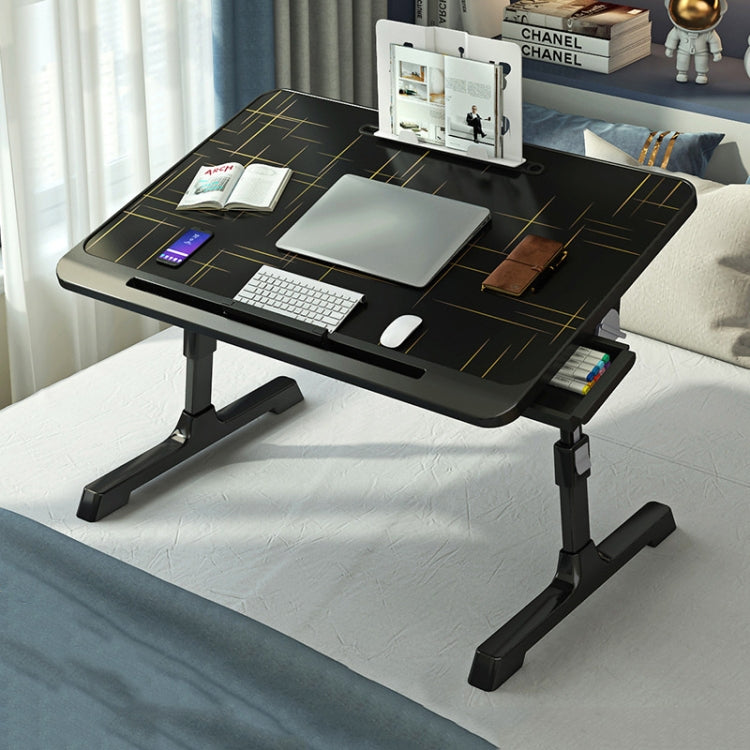 N6 Liftable and Foldable Bed Computer Desk, Style: Drawer+Shelf - Laptop Stand by buy2fix | Online Shopping UK | buy2fix