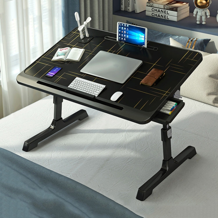 N6 Liftable and Foldable Bed Computer Desk, Style: Drawer+USB - Laptop Stand by buy2fix | Online Shopping UK | buy2fix