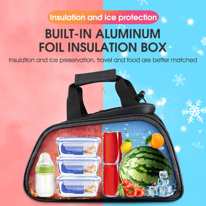 WEST BIKING Multifunctional Bicycle Aluminum Foil Insulation Pouch(Black) by WEST BIKING