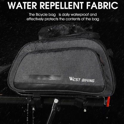 WEST BIKING Multifunctional Bicycle Aluminum Foil Insulation Pouch(Black) by WEST BIKING