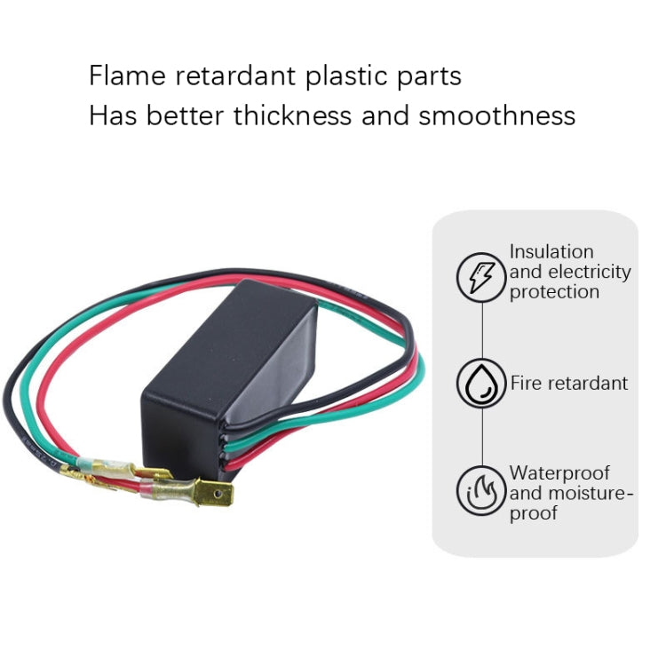 3 In 1 DOP-3X Motorcycle Flash LED Turning Light Controller - Relays by buy2fix | Online Shopping UK | buy2fix
