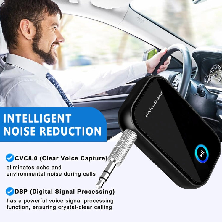 Car Bluetooth 5.0 Audio Receiver 3.5mm Bluetooth Converter - Bluetooth Adapters by buy2fix | Online Shopping UK | buy2fix