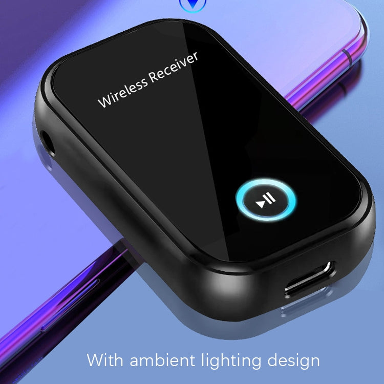 Car Bluetooth 5.0 Audio Receiver 3.5mm Bluetooth Converter - Bluetooth Adapters by buy2fix | Online Shopping UK | buy2fix