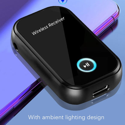 Car Bluetooth 5.0 Audio Receiver 3.5mm Bluetooth Converter - Bluetooth Adapters by buy2fix | Online Shopping UK | buy2fix