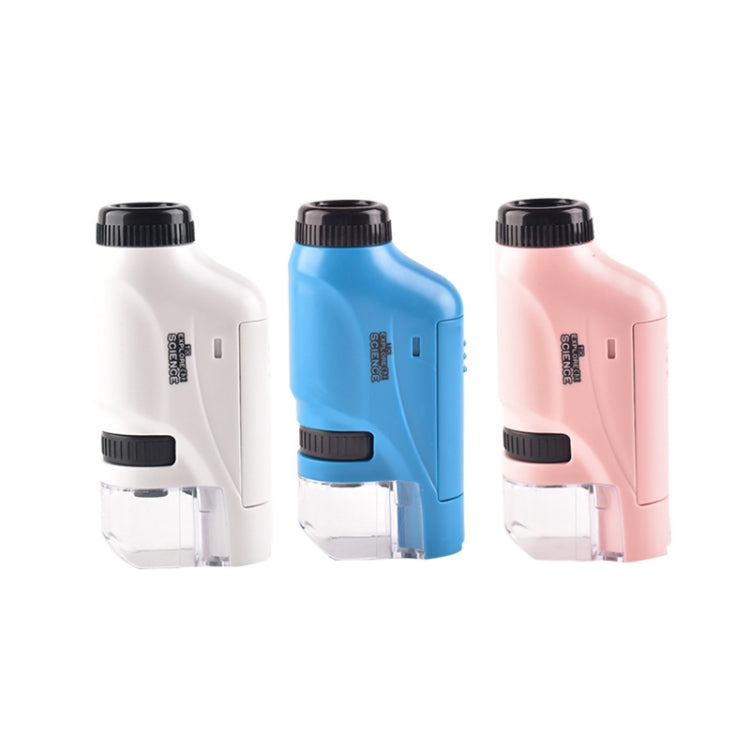 Children Handheld Portable Laboratory Equipment Microscope Toys, Colour: Lite + Specimen (White) - Digital Microscope by buy2fix | Online Shopping UK | buy2fix