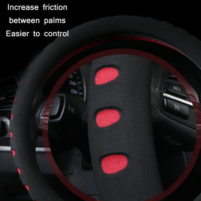 Sports Punched EVA Car Steering Wheel Cover, Size: 38cm(Green) by buy2fix