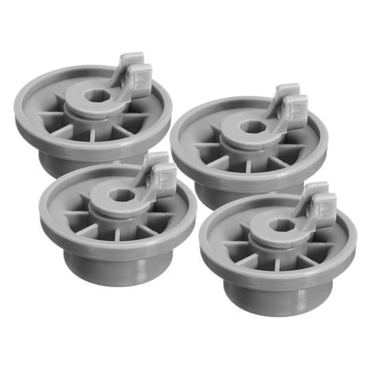 4 PCS Wheels for Bosch Siemens Neff 165314 Dishwasher Accessories(Light Grey) - Dishwasher Parts by buy2fix | Online Shopping UK | buy2fix