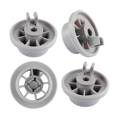 4 PCS Wheels for Bosch Siemens Neff 165314 Dishwasher Accessories(Light Grey) - Dishwasher Parts by buy2fix | Online Shopping UK | buy2fix