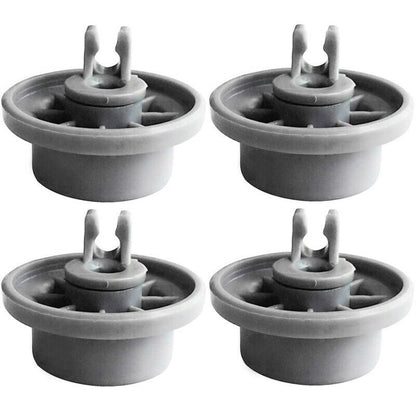 4 PCS Wheels for Bosch Siemens Neff 165314 Dishwasher Accessories(Light Grey) - Dishwasher Parts by buy2fix | Online Shopping UK | buy2fix