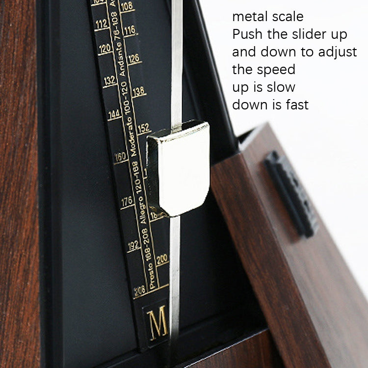 FRIEND Tower Mechanical Terrace Piano Guitar Violin Universal Rhythm Instrument(Tower Ebony Color) - String Instrument Accessories by buy2fix | Online Shopping UK | buy2fix
