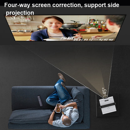 Q3 4K Mobile Phone Projector Home Office Integrated Projector,EU Plug,Version: Smart Version - LED Projector by buy2fix | Online Shopping UK | buy2fix