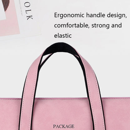 Q5 PU Waterproof and Wear-resistant Laptop Liner Bag, Size: 15 / 15.4 / 15.6 inch(Pink) by buy2fix