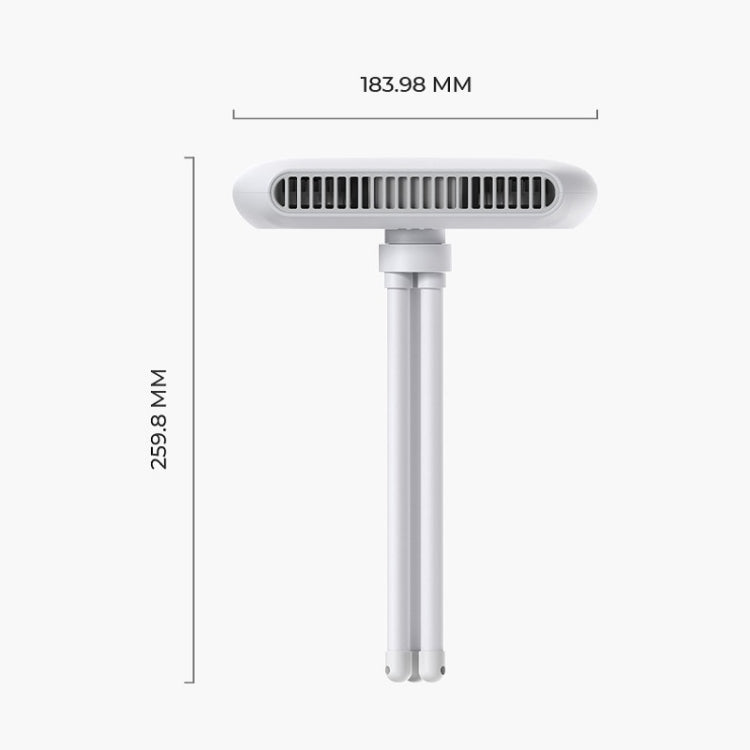 Handheld Mini USB Charging Desktop Portable Stroller Octopus Fan(White) - Electric Fans by buy2fix | Online Shopping UK | buy2fix