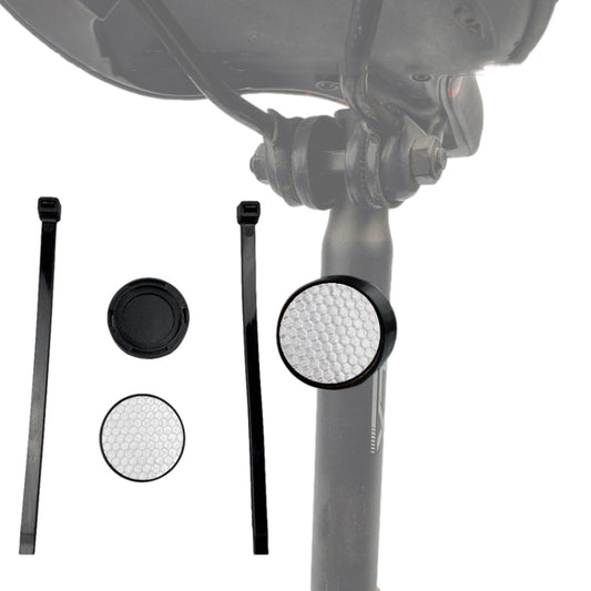 Mountain Bike Reflector Anti-theft Tracking Locator Hidden Bracket  For AirTag(White) - Bicycle Series by null | Online Shopping UK | buy2fix