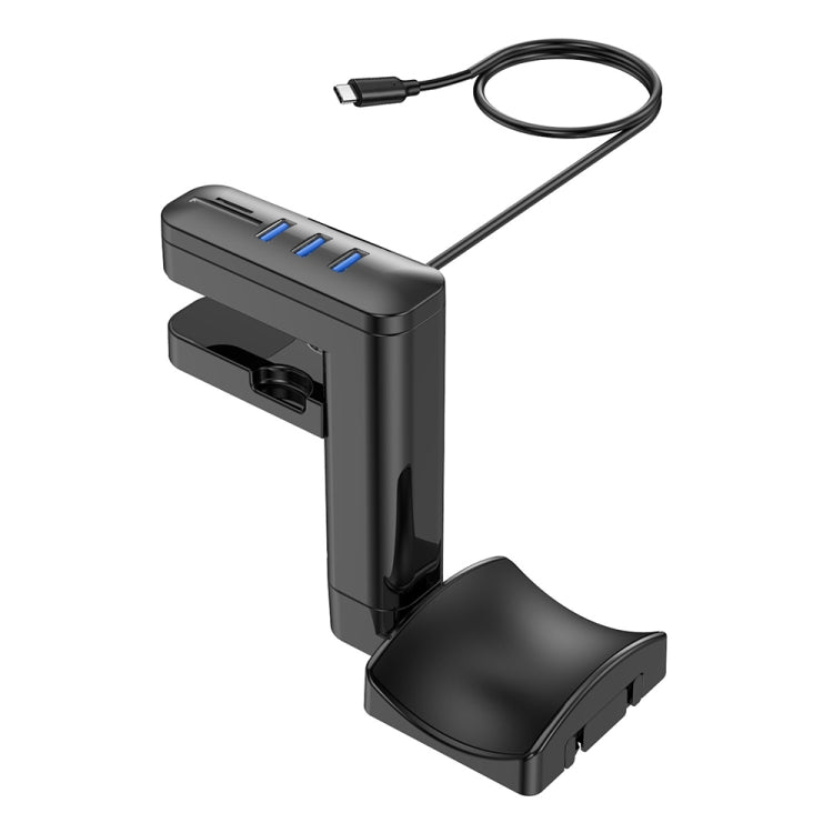 Multifunctional Headphone Clip-type Punch-free Hanger with Type-C by buy2fix