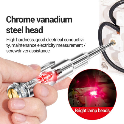 ANENG Multi-Function Induction High-Brightness Transparent Test Pen Screwdriver(B09) - Voltage Detector by ANENG | Online Shopping UK | buy2fix