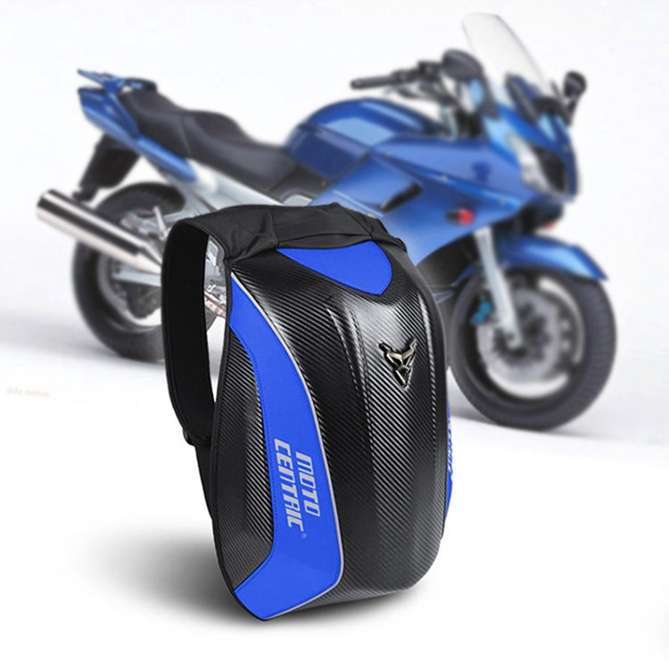 MOTOCENTRIC 11-MC-0077 Motorcycle EVA Turtle Shell Shape Riding Backpack(Blue) - Bags & Luggages by MOTOCENTRIC | Online Shopping UK | buy2fix