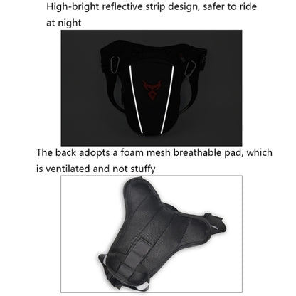 MOTOCENTRIC 11-MC-0105 Motorcycle Riding Leg Bag Waist Bag(Green) - Bags & Luggages by MOTOCENTRIC | Online Shopping UK | buy2fix
