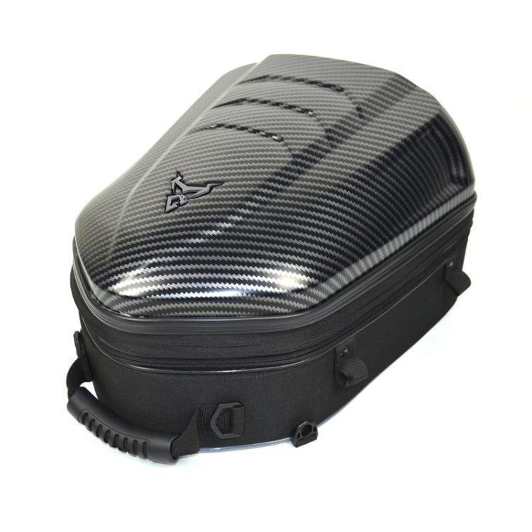 MOTOCENTRIC 11-MC-0113 Outdoor Riding Motorcycle Rear Seat Bag(Gray) - Bags & Luggages by MOTOCENTRIC | Online Shopping UK | buy2fix