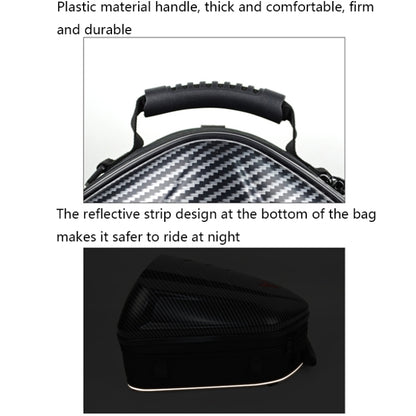 MOTOCENTRIC 11-MC-0113 Outdoor Riding Motorcycle Rear Seat Bag(Gray) - Bags & Luggages by MOTOCENTRIC | Online Shopping UK | buy2fix