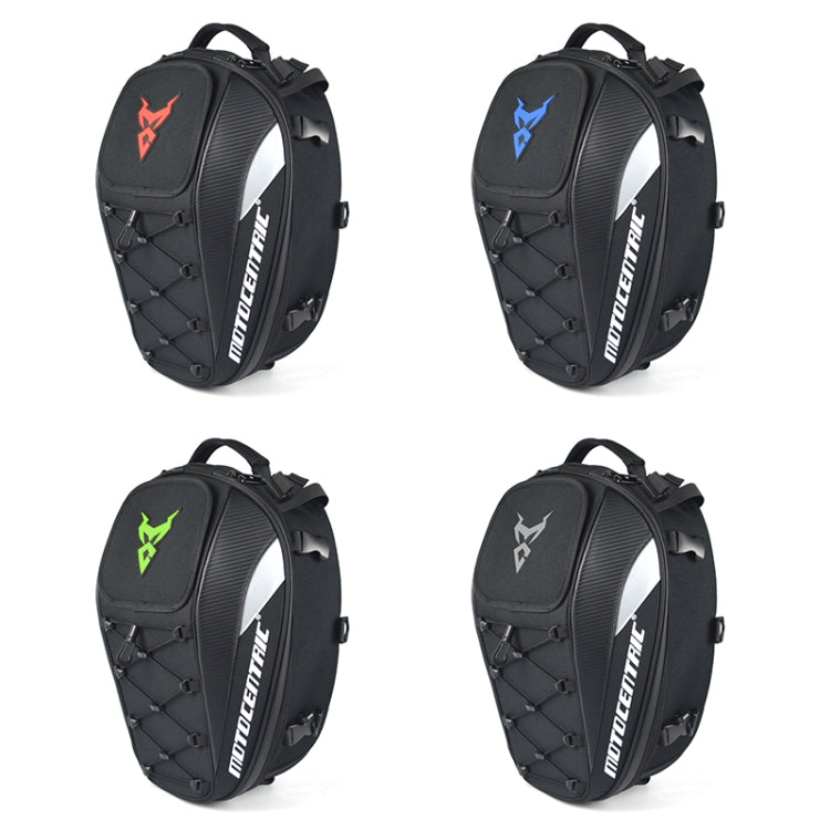 MOTOCENTRIC 11-MC-0102 Motorcycle Rear Seat Helmet Bag(Gray) - Bags & Luggages by MOTOCENTRIC | Online Shopping UK | buy2fix