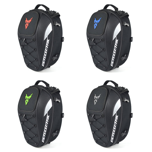MOTOCENTRIC 11-MC-0102 Motorcycle Rear Seat Helmet Bag(Gray) - Bags & Luggages by MOTOCENTRIC | Online Shopping UK | buy2fix