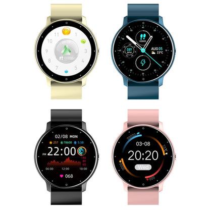 ZL02 Smart Heart Rate Blood Pressure Oxygen Monitoring Sports Pedometer Wireless Bluetooth Watch(Blue) by buy2fix