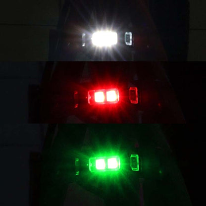 Bicycle Night Ride Warning Light Motorcycle Airplane Light UAV USB Charging Night Light(Black) by buy2fix