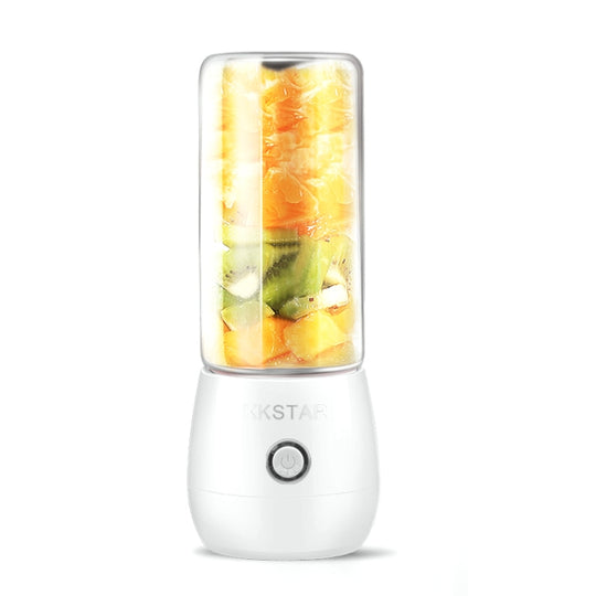 Household Fruit Juicer Portable Multi-Function Juice Cup(Ivory White)