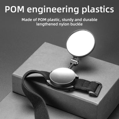 Bicycle Rearview Mirror With Wristband 360 Degree Rotating Mirror by buy2fix