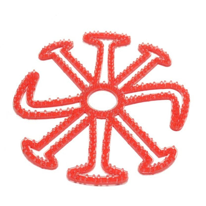 Riding Silicone Helmet Inner Pad Anti-Pressure Hair Breathable Portable Helmet Pad(Red) by buy2fix