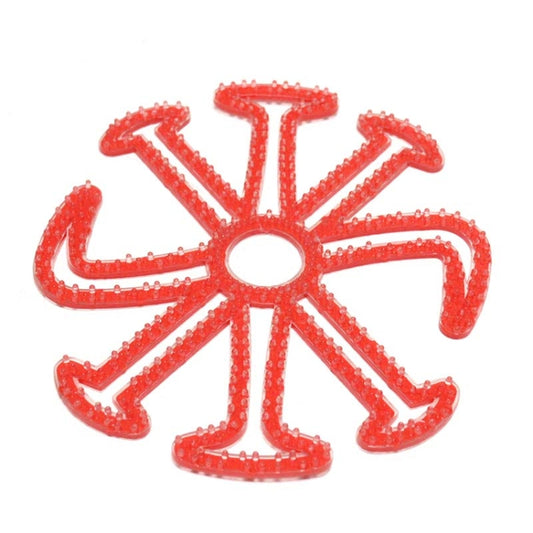 Riding Silicone Helmet Inner Pad Anti-Pressure Hair Breathable Portable Helmet Pad(Red) by buy2fix