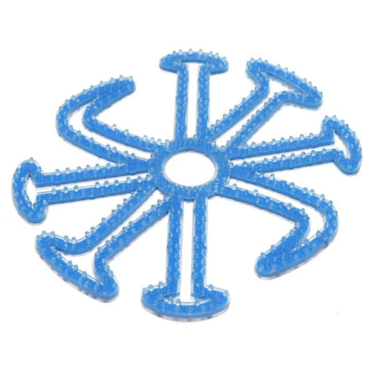 Riding Silicone Helmet Inner Pad Anti-Pressure Hair Breathable Portable Helmet Pad(Blue) by buy2fix