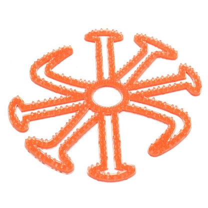 Riding Silicone Helmet Inner Pad Anti-Pressure Hair Breathable Portable Helmet Pad(Orange) by buy2fix