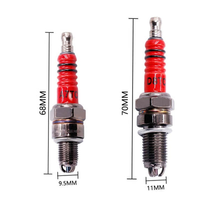 Motorcycle Spark Plug 125 150 Pedal Bend Beam Boost Car Universal(D8TC) - Engines & Engine Parts by buy2fix | Online Shopping UK | buy2fix