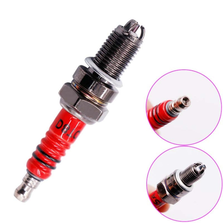 Motorcycle Spark Plug 125 150 Pedal Bend Beam Boost Car Universal(D8TC) - Engines & Engine Parts by buy2fix | Online Shopping UK | buy2fix